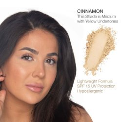 Bellapierre Compact Mineral Foundation SPF 15 Vegan Cruelty Free Full Coverage Hypoallergenic Safe for All Skin Types