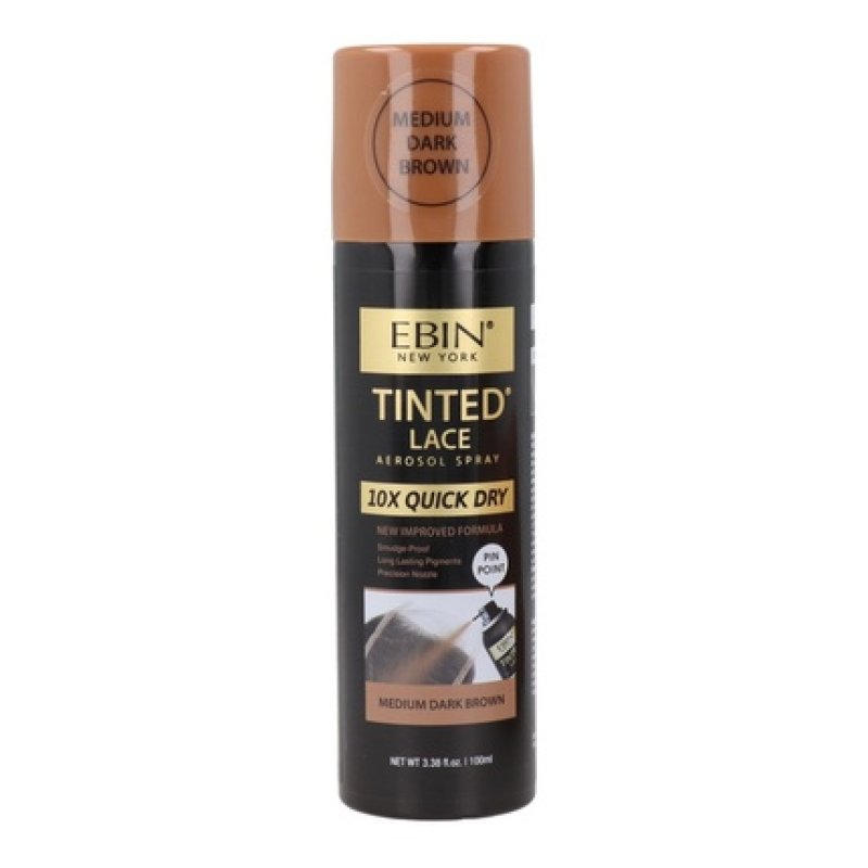 Ebin New York Quick Tinted Lace Spray Medium Dark Brown - 100 Ml