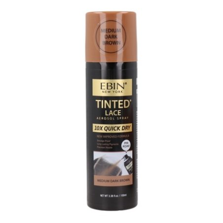 Ebin New York Quick Tinted Lace Spray Medium Dark Brown - 100 Ml