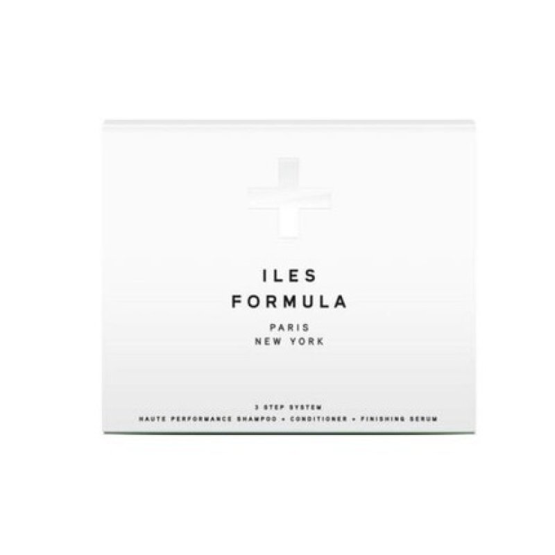ILES FORMULA 3 Step Replenishment System Shampoo Conditioner Serum