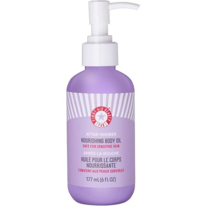 First Aid Beauty Nourishing After-Shower Body Oil Hydrates Skin