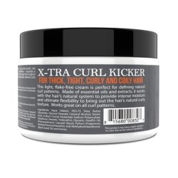 Uncle Jimmy X-Tra Curl Kicker for Thick, Frizzy, Wavy, Tight, Curly, and Coily Hair