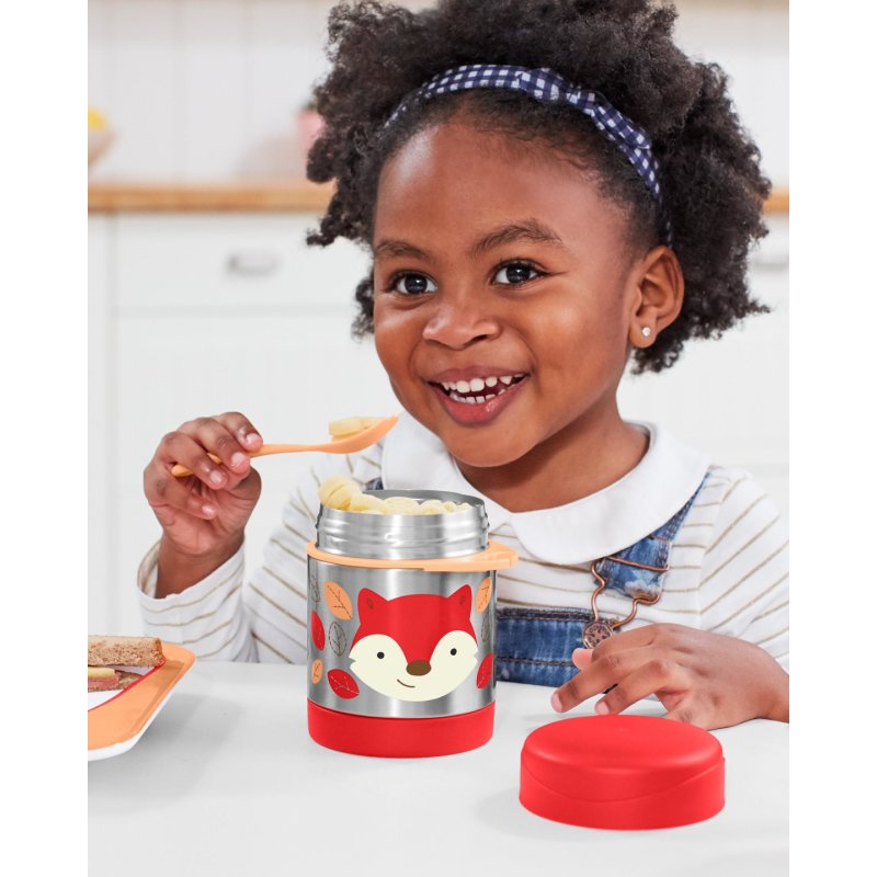 Skip Hop Food Storage Container Stainless Steel Insulated Fox