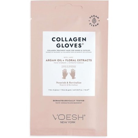 Voesh New York Collagen Gloves with Argan Oil & Aloe Vera Extracts 16ml