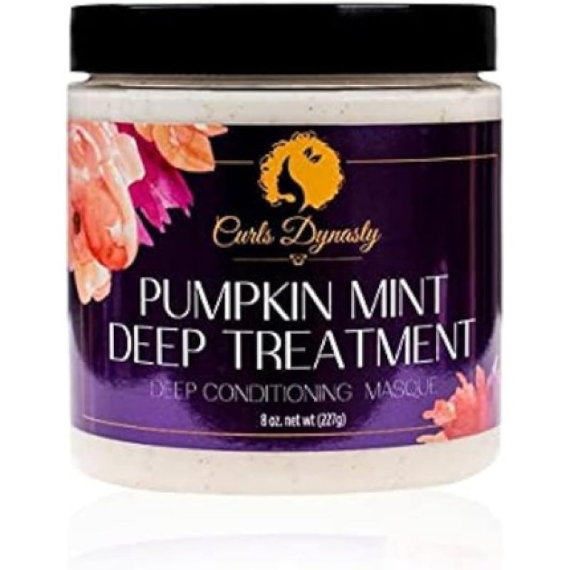 Curls Dynasty Pumpkin Mint Deep Treatment Masque 8oz 237ml