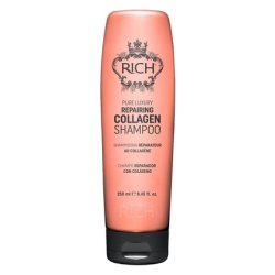 RICH Pure Luxury Repairing Collagen Shampoo for Fragile and Weak Hair 8.45oz