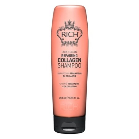 RICH Pure Luxury Repairing Collagen Shampoo for Fragile and Weak Hair 8.45oz