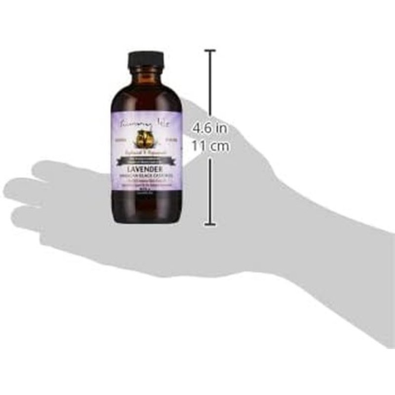 Sunny Isle Jamaican Castor Oil Lavender Black 4oz 118.3ml