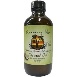 Sunny Isle Jamaican Organic Extra Virgin Coconut Oil 118ml