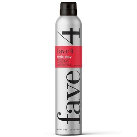 fave4 Hair Style Stay Hairspray for Firm Hold 10 oz