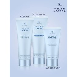 My Hair. My Canvas. Begin Again Vegan Curl Enhancing Conditioner for Curly, Wavy, and Coily Hair 6.8 Ounce