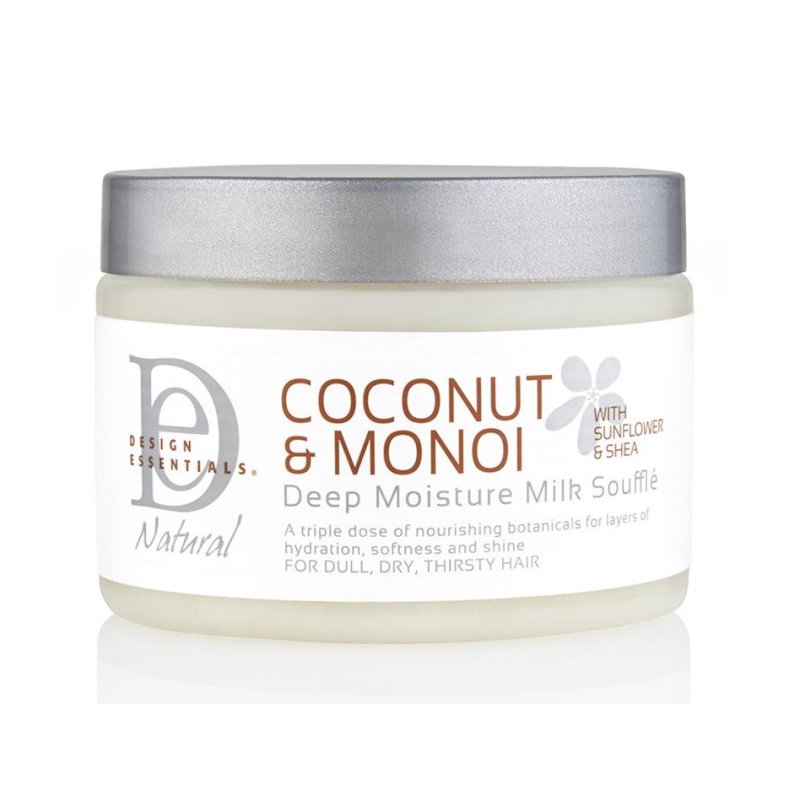 Design Essentials Coconut & Monoi Deep Moisture Milk Soufflé hair mask 355 ml Unisex