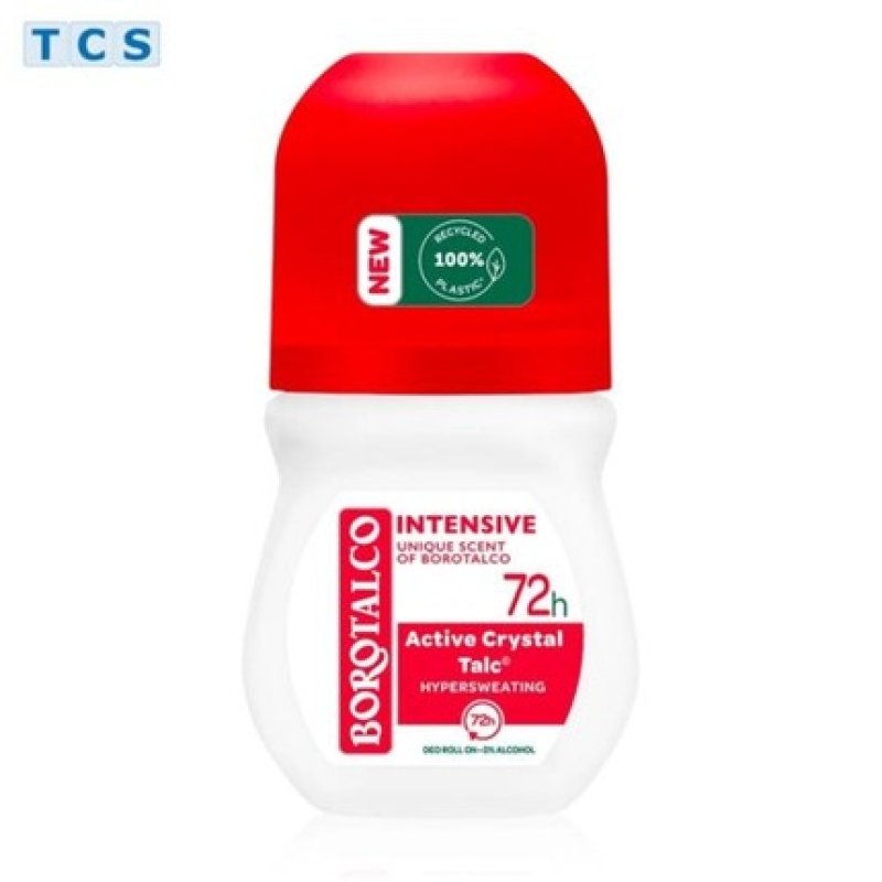 Borotalco Intensive Deodorant Roll-On 72h Protection 50ml