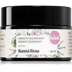 Kvitok Morning Dew Ranni Rosa Deodorant Cream 30 ml - for Sensitive Skin