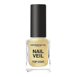 Dermacol Sparkling Beach Nail Veil Top Coat 11 Ml
