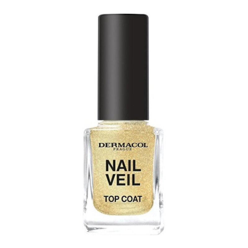 Dermacol Sparkling Beach Nail Veil Top Coat 11 Ml