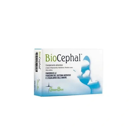 Green Bios Srl Biocephal Headache Supplement 30 Capsules