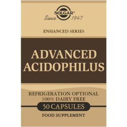 Solgar Advanced Acidophilus Vegetable Capsules - Pack Of 50