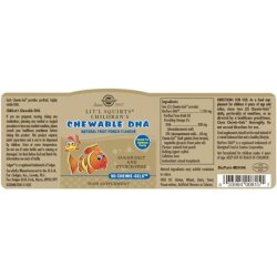 Solgar Children's Chewable DHA Chewie Gels Vision and Brain Support Omega 3 Fatty Acid Essential Support for Kids