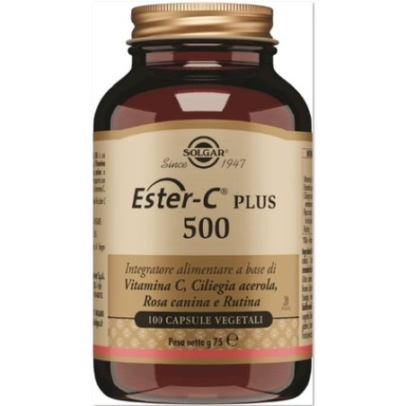 Solgar Ester-C Plus 500 100 Capsules