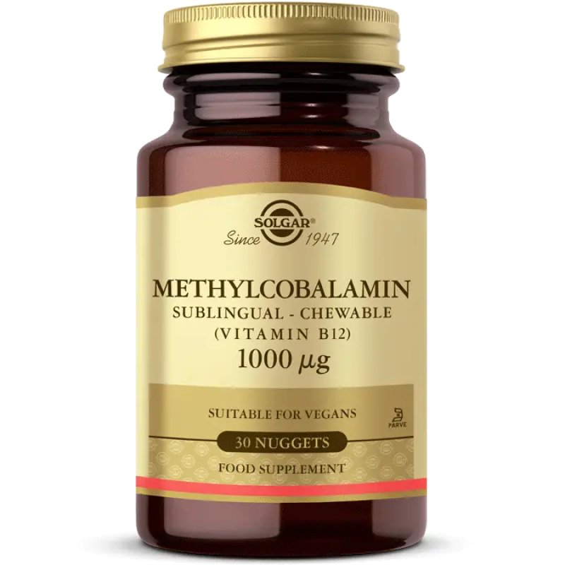 Solgar Methylcobalamin (Vitamin B12) 1000 mcg Single vitamin