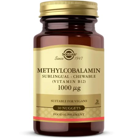 Solgar Methylcobalamin (Vitamin B12) 1000 mcg Vitamine unique