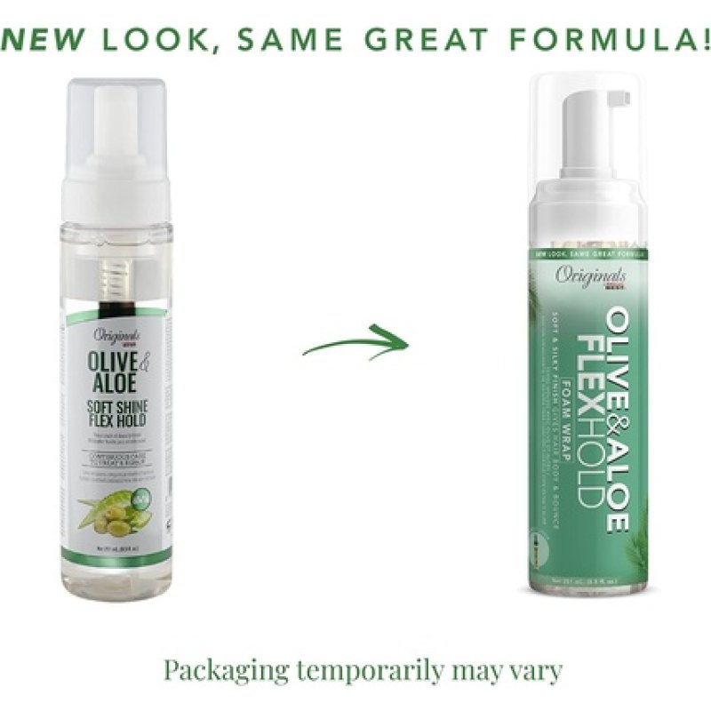 Organics By Africa's Best Organic Mousse Wrap Lotion with Olive Oil 8.5oz 251ml