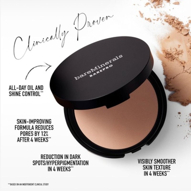 Bareminerals Barepro Skin-Perfecting Powder Foundation Matte Pressed Powder
