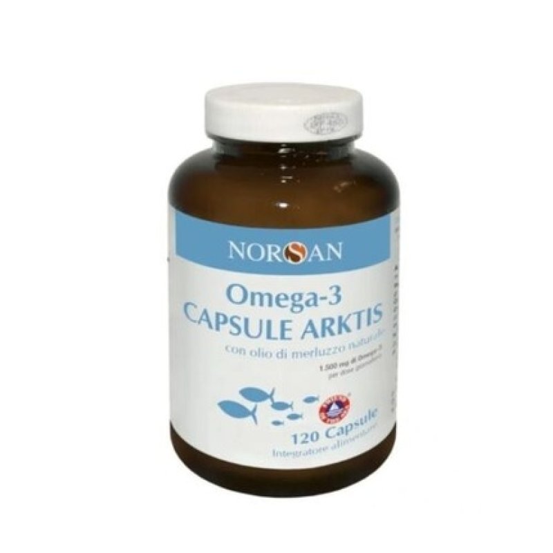 Norsan Omega-3 Arktis Heart Health Supplement 120 Capsules