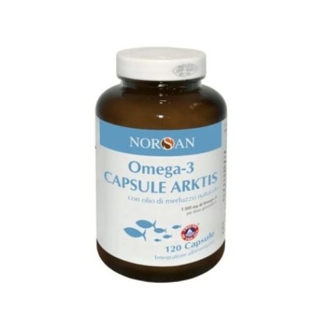 Norsan Omega-3 Arktis Heart Health Supplement 120 Capsules
