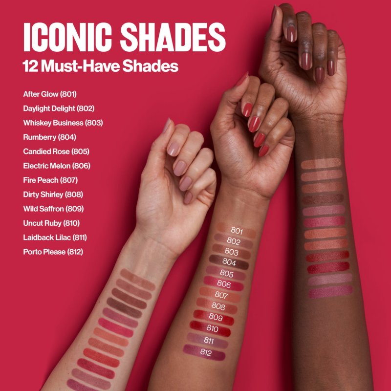 Revlon Super Lustrous Lipstick 801 After Glow - A Vibrant Lipstick For A Stunning Look