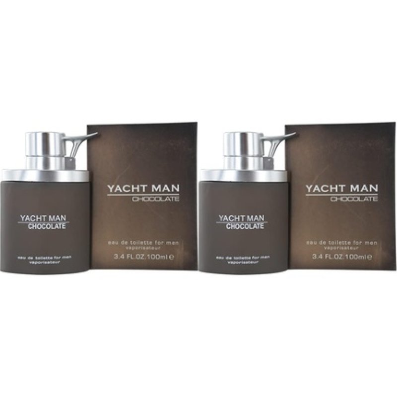 Myrurgia Yacht Man Eau De Toilette Spray for Men Chocolate 3.4 Ounce