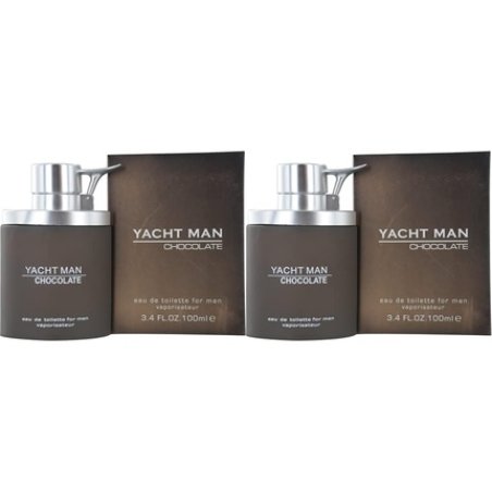 Myrurgia Yacht Man Eau De Toilette Spray for Men Chocolate 3.4 Ounce
