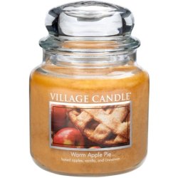 Village Candle Jar Candle, Warm Apple Pie Scent, Medium, 473 Ml