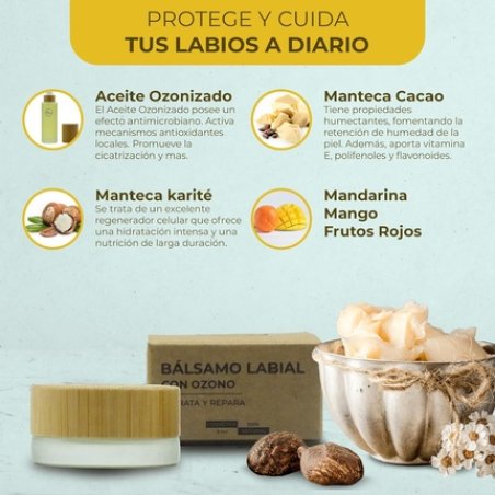 Ozone DOR Lipstick 5g Cocoa and Olive Oil Balm Lip Protector and Repairer