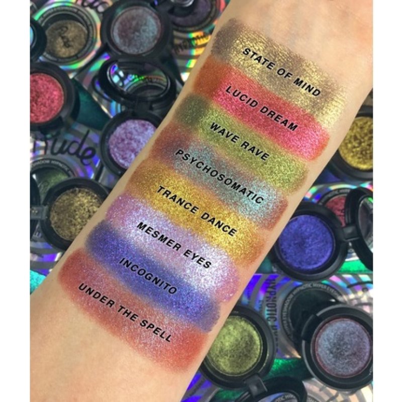 Rude Hypnotic Hyper Duo Chrome Eyeshadow Under the Spell