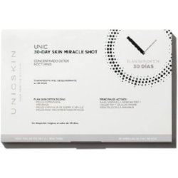 UNICSKIN Unic30-Day Skin Miracle Shot Pack of 30 Ampoules for Face Care - Helps Fade Wrinkles and Fine Lines -