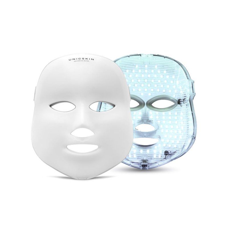 Unicskin Unicled Korean Mask appareil pour soin de la peau Thérapie lumineuse de la peau Blanc