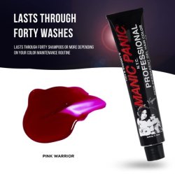 Manic Panic Professional Semi-Permanent Gel 90ml Pink Warrior Color