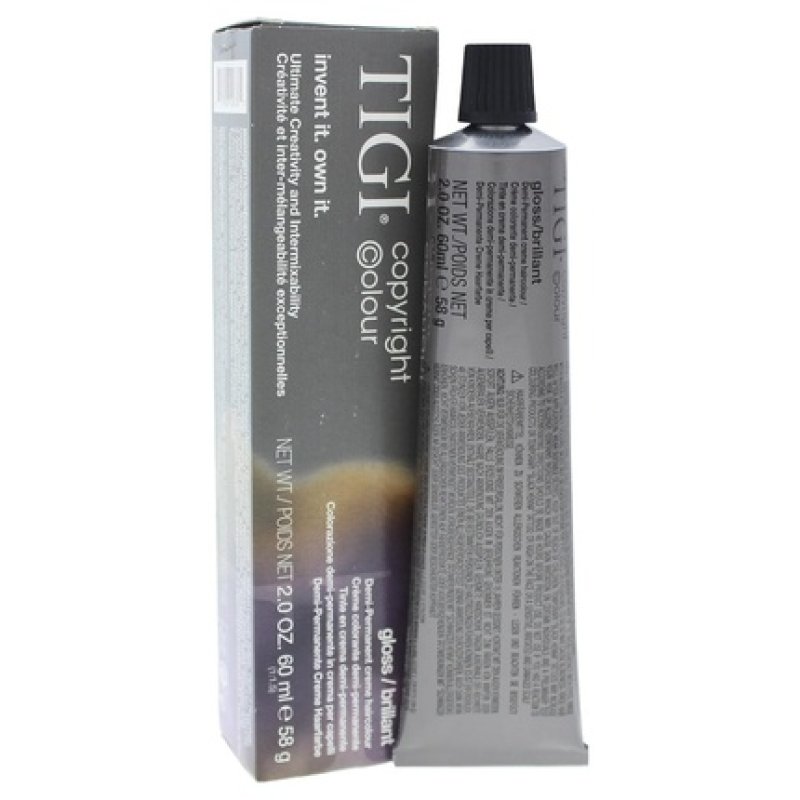 TIGI Colour Gloss Creme Hair Color for Unisex No. 6/23 Dark Violet Golden Blonde 2 Ounce