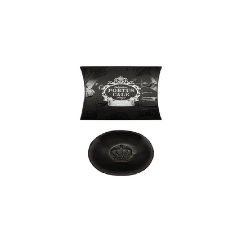 Portus Cale Scented Soap Set Citrus Cedro & Amber Black Edition
