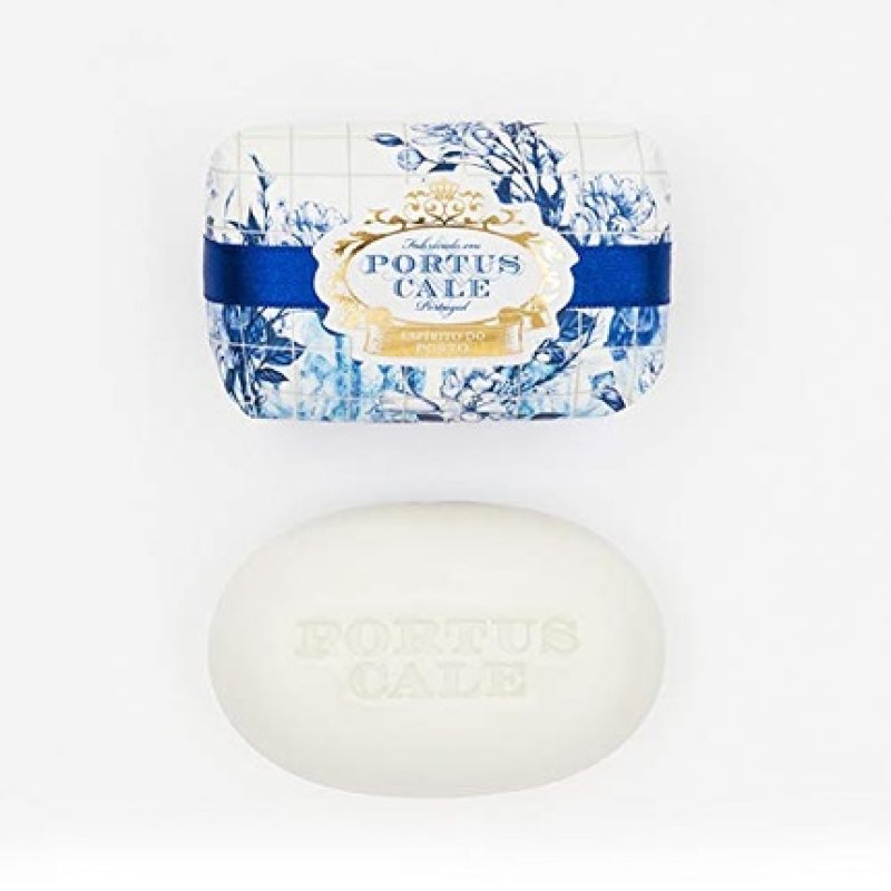 Portus Cale Gold & Blue Soap Pink Pepper and Jasmine Soap 150g/5.3oz