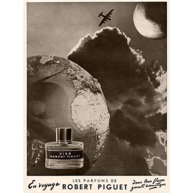Robert Piguet V Eau de Parfum Spray for Women 1.7oz Black