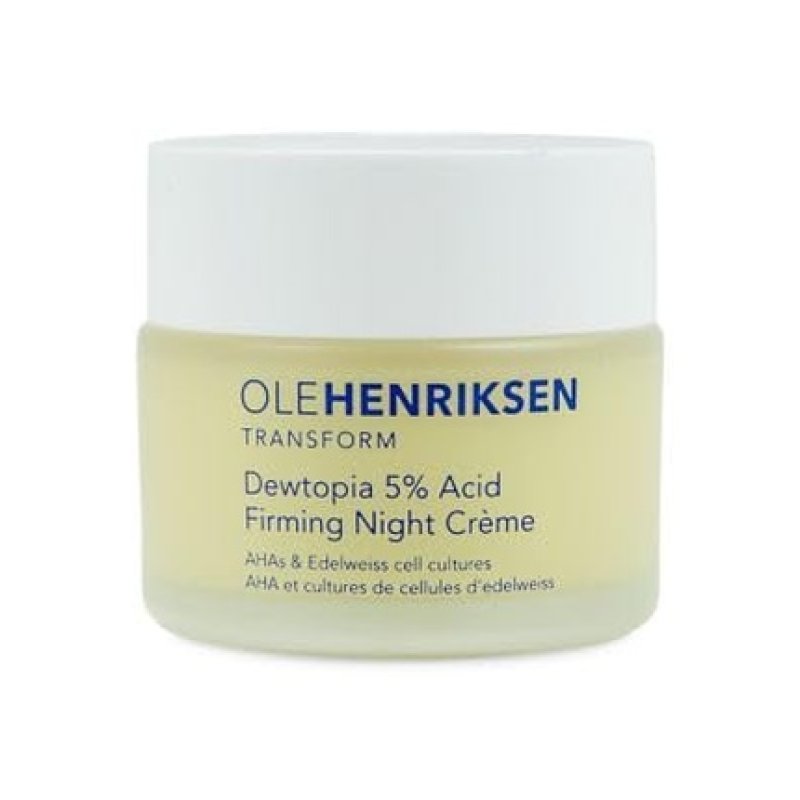 Olehenriksen Dewtopia 5% AHA Firming Night Cream 1.7oz 50ml