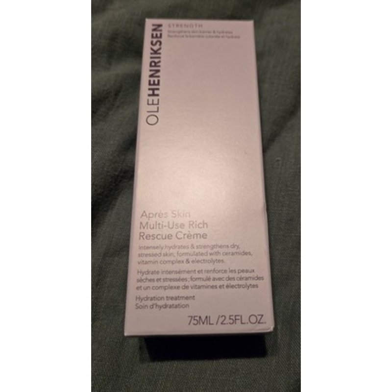 Olehenriksen Strength Apres Skin Multi-Use Rich Rescue Cream 2.5 Oz