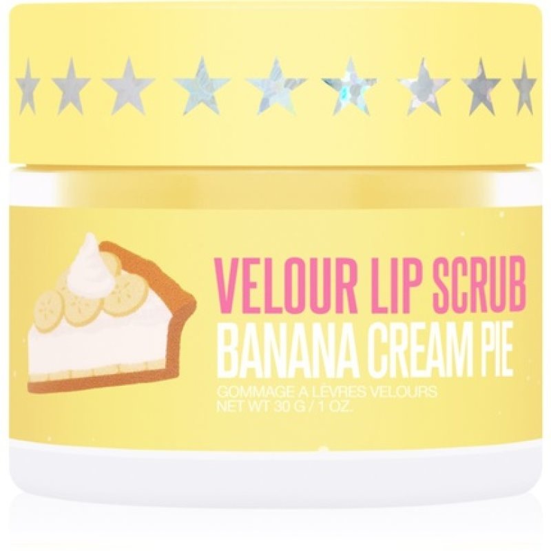 Jeffree Star Cosmetics Banana Fetish Velour Lip Scrub - Banana Cream Pie, 30 g