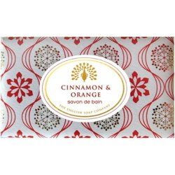 The English Soap Company Vintage Wrapped Soap Bar Cinnamon Shea Butter Moisturising Soap 190g