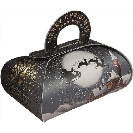 Festive Soap Winter Village Luxury Guest Soap 260g - Cinnamon and Mulled Wine Fragrance