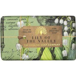 The English Soap Company Anniversary Wrapped Soap Bar Lily Shea Butter Soap Bar Moisturising Soap Bar for Face and Body