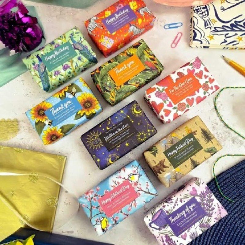 The English Soap Company Thinking Of You English Lavender Soap Bar 190g